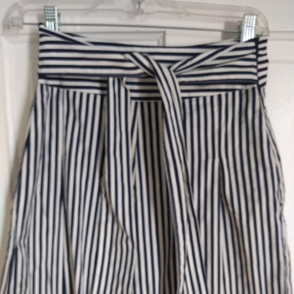Zara basic strip pants